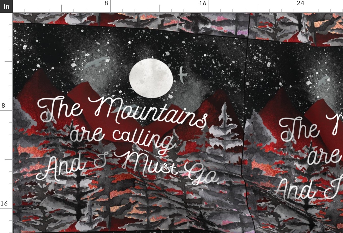 6 loveys: black and red // the mountains are calling and i must go