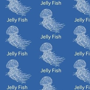 Nautical letter J  - Jelly Fish