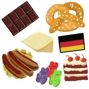 German Foods White Small