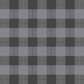 grey flannel with magenta accent stripe frankiebenka.com