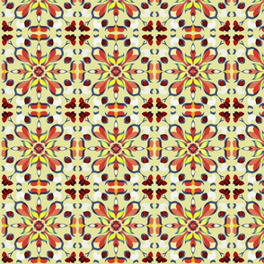 Abstract Flower Pattern 1g