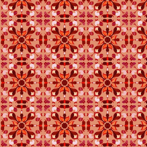 Abstract Flower Pattern 1c