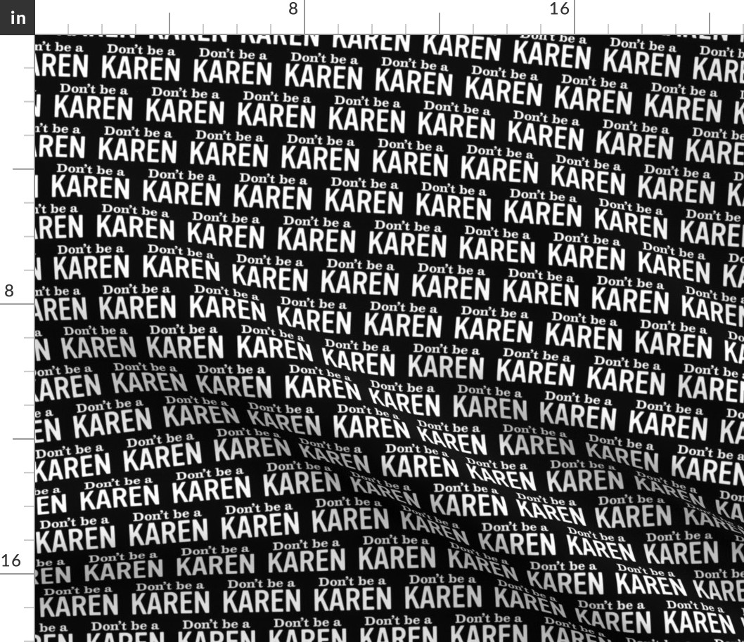 Don't Be A Karen Meme Small