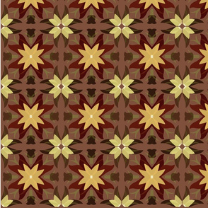 Abstract Flower Pattern 2b