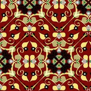 Abstract Flower Pattern 8f