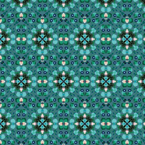 Abstract Flower Pattern 8e