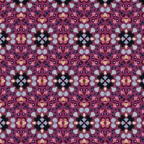 Abstract Flower Pattern 8d