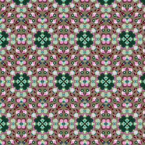 Abstract Flower Pattern 8a