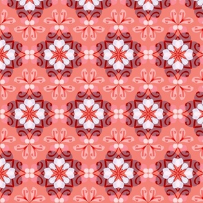 Abstract Flower Pattern 7