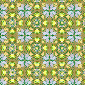 Abstract Flower Pattern 5a