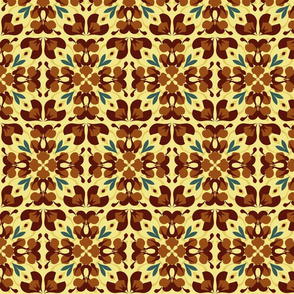 Abstract Flower Pattern 6d