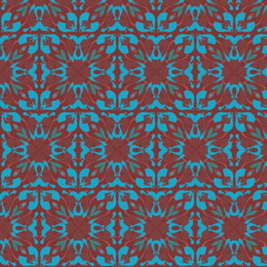 Abstract Flower Pattern 6b ver.2
