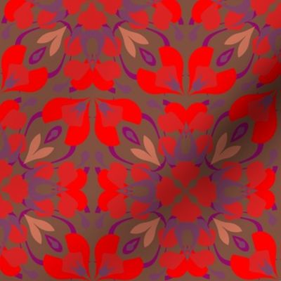Abstract Flower Pattern 6