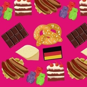 German Foods Hot Pink Mini