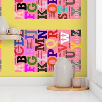 ABC’s of Color Tea Towel