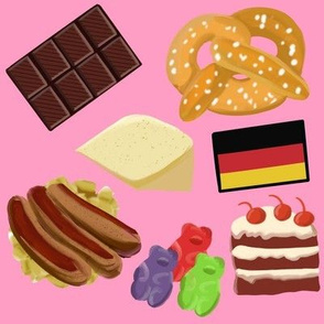 German Foods Pink Small