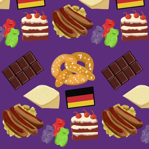 German Foods Purple Medium