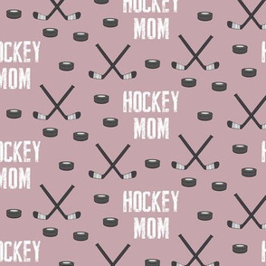 hockey mom - mauve - LAD20