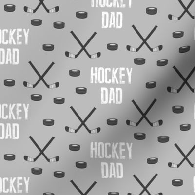 hockey dad - grey - LAD20