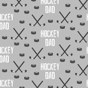 hockey dad - grey - LAD20