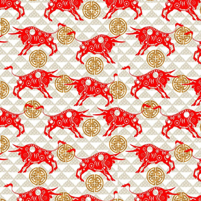 Chinese red ox