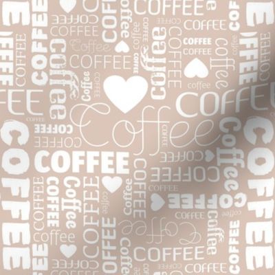 Coffee lovers barista hipster espresso typography text designs beige