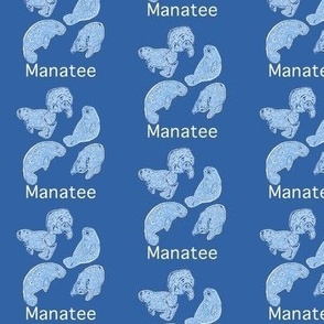 Nautical letter M  -Manatee