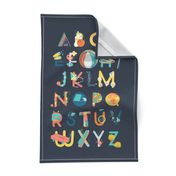 Fun ABC M+M Navy Black by Friztin