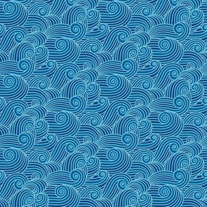 Deep blue waves