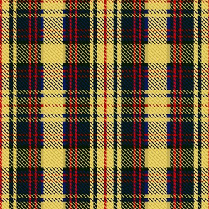 Cute yellow plaid seamless pattern.