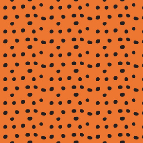 abc polka orange