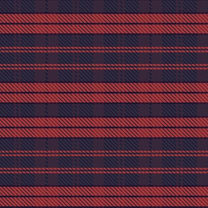  Cute red plaid seamless pattern. 