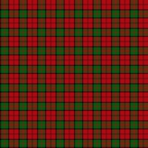 Dunbar tartan, 1" bright, 1842 Vestiarium Scoticum