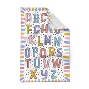 Dotty Rainbow Gender Neutral Alphabet