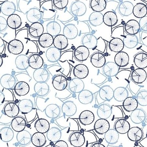 Blue bikes