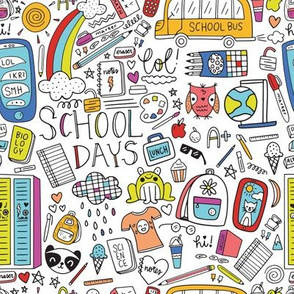 School Days Doodles