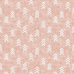 (small scale) 3 arrow stripes - dusty pink C20BS