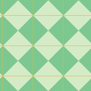 Abstract_geometric_pattern_diamond_checkers_mint_green_stock