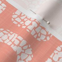 Retro Squares Mosaic Pink