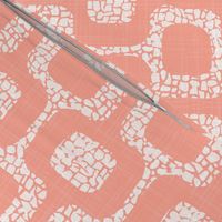 Retro Squares Mosaic Pink