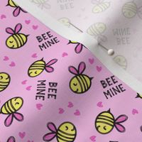 (3/4" scale) Bee Mine - Pink - valentines day C20BS