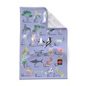 Ozzie Alphabet Tea Towel