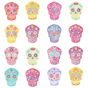 Watercolor Sugar Skulls