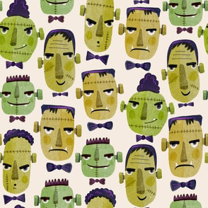 Halloween - Fancy Frankenstein-Cream