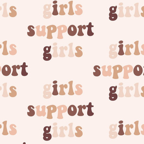 Girls support girls 
