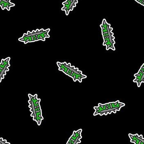  Cute punk rock spiked collar background pattern
