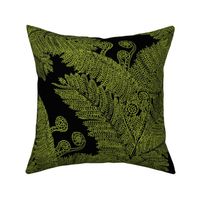 HAPU'U FERN black and green 