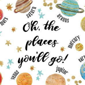 18"x27": oh, the places you'll go! 