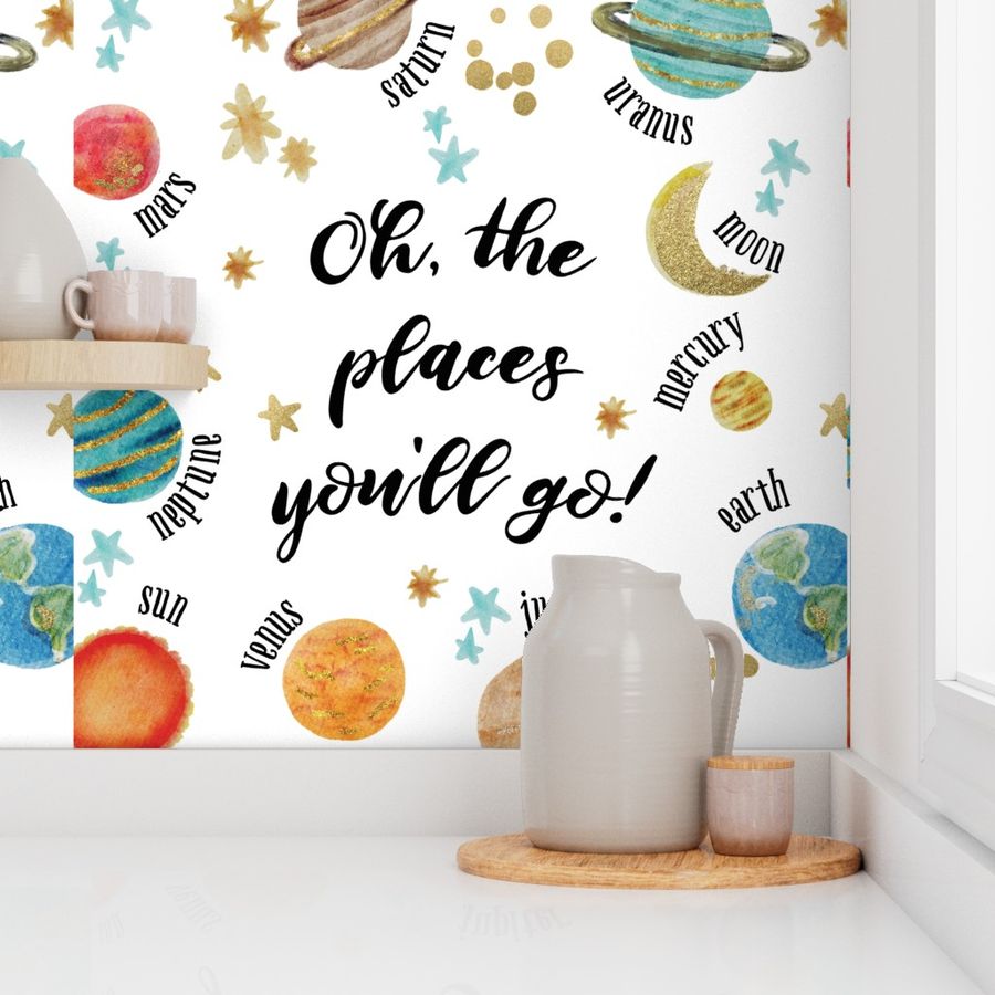 6" square: oh, the places you'll go! 