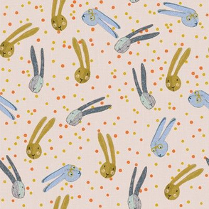  rabbit rabbit rabbit/ pink orange/ small